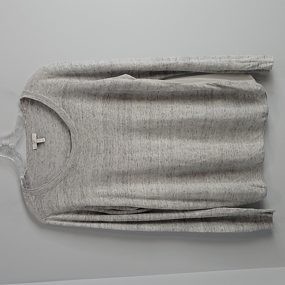 JOIE Jasmine linen sheer blouse Medium - Picture 5 of 9